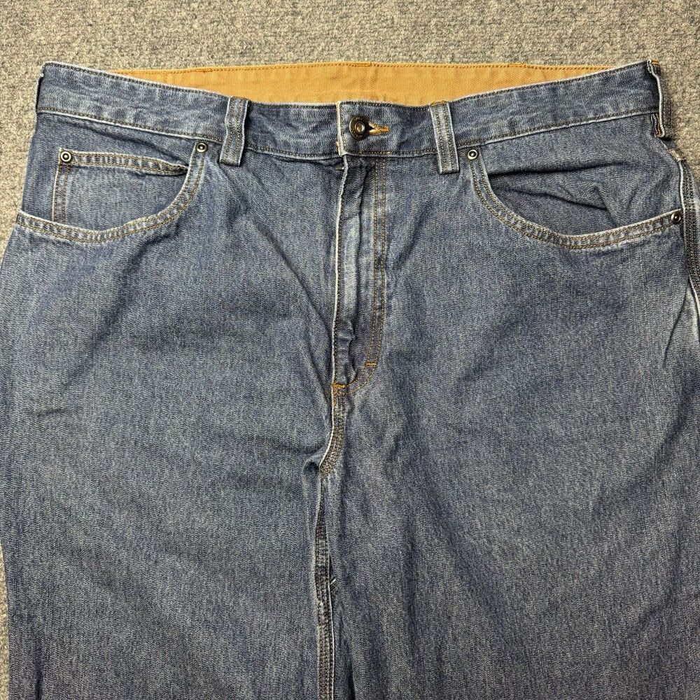 Duluth Trading Midweight Ballroom Jeans Mens Size 38x30 5 Pocket Cotton Denim - Picture 1 of 9